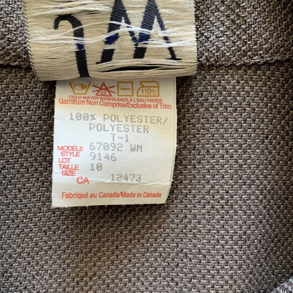 Vintage Women's Blazer by Jean Works & Company - Size 10 - Made in Canada - Picture 12 of 16